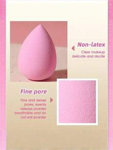 100pc Beauty Sponges, Cushion Puffs, Makeup Sponges, Face Wash Sponges, Makeup Sponges - Multicolor - View 6