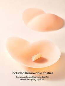 LUVLETTE Plus Invisible Skin-Friendly Sticky Self-Adhesive Anti-Sagging Shaping Lifting Breast Tape - Almond - View 10