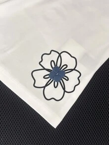 GlowEve Women's Elegant Floral Print Sleeveless Top, Spring/Summer - White - View 6