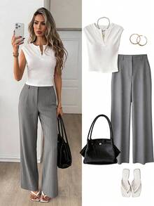 Easowa Women Tank Tops & Camis,Casual Clothes - White - View 6