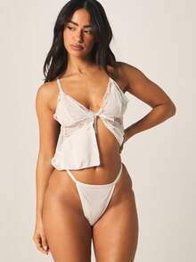 MISSGUIDED 女士丁字裤 - 白色 - 查看 3