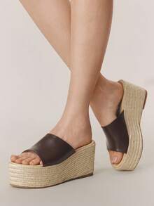 Styleloop Women Platforms & Wedge Sandals - dark brown - View 4