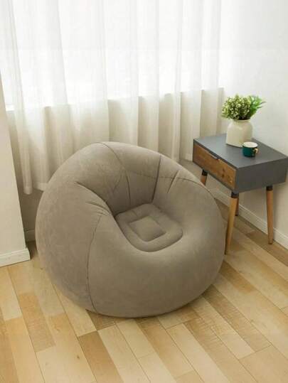 Sillas puf, sillas de camping inflables, sofá perezoso inflable, sillas hinchables, sillas plegables portátiles e inflables para la sala de estar, dormitorio y sala de lectura