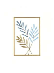 3件套金色金属箔墙饰 3D彩绘艺术悬挂雕塑 家居装饰 适用于客厅卧室 现代室内设计 乔迁礼物 结婚纪念日 节日派对 - 彩色 - 查看 10