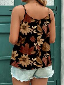 EMERY ROSE Áo camisole nữ cỡ lớn in họa tiết hoa, thời trang, đa năng, thích hợp mặc hàng ngày. - Nhiều màu - Xem 2