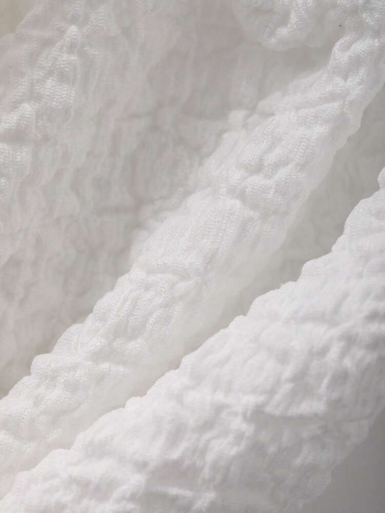 Women's Summer Textured Fabric Cold Shoulder Casual Camisole Tank Top, Sexy Street Style