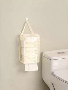 Transparente Papierhandtuch Aufbewahrungstasche, wasserdicht und langanhaltend, geeignet für die Verwendung auf einer Spüle Arbeitsplatte im Wohnzimmer. Keine Installation für den Papierhandtuchhalter Beutel erforderlich - Verschiedenfarbig - Übersicht 7
