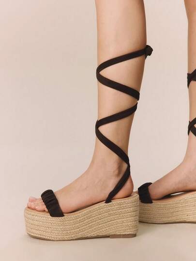 Styleloop 女士厚底坡跟凉鞋