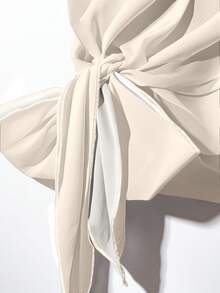 EMERY ROSE Women's Tie Bow Blouse And Straight Leg Pants 2 Pieces Set - Multicolor - View 5