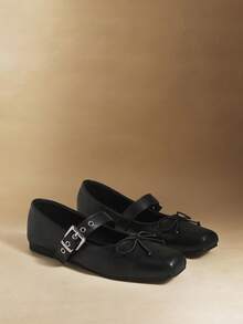 Rosivie Women Flats - Black - View 3