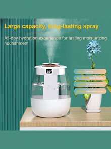 Large Capacity Ultra-Quiet USB Humidifier - Ideal For Bedroom And Office Desk, High Capacity, Ideal Humidifier For Home And Bedroom - multicolor - View 7
