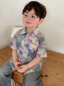 DAZY 男童渐变韩版街头风上衣，春夏款 - 彩色 - 查看 5