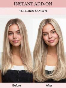 9AM Hair 20PCS Straight Tape In 100% Human Hair Extensions 14-24inches 50G/Pack For Salon Natural High Quality Real Remy Human Hair Silky Seamless Invisible PU Tape In Hair Extensions Winter Christmas Halloween Costumes Autumn Outfits Women Fall Outfits - S18A/613A - View 6