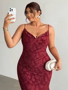 Firerie Đầm dạ hội màu trơn thanh lịch lãng mạn cho nữ, đầm dự tiệc Valentine, đầm gợi cảm sang trọng, đầm cưới màu đỏ, đầm dự tiệc, đầm dạ hội, đầm dạ tiệc, đầm trang trọng, đầm hẹn hò, đầm gợi cảm cho nữ, đầm dạ hội nữ, đầm nữ mùa xuân/hè, đầm dự tiệc thanh lịch cho nữ, đầm dự đám cưới cho nữ, đầm tốt nghiệp cho nữ, trang phục lễ hội cho nữ. - Màu Đỏ Sâu - Xem 5