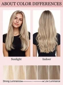 9AM Hair 20PCS Straight Tape In 100% Human Hair Extensions 14-24inches 50G/Pack For Salon Natural High Quality Real Remy Human Hair Silky Seamless Invisible PU Tape In Hair Extensions Winter Christmas Halloween Costumes Autumn Outfits Women Fall Outfits - S18A/613A - View 12