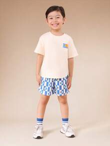SUMWON Young Boys T-Shirt Co-Ords - Multicolor - View 5