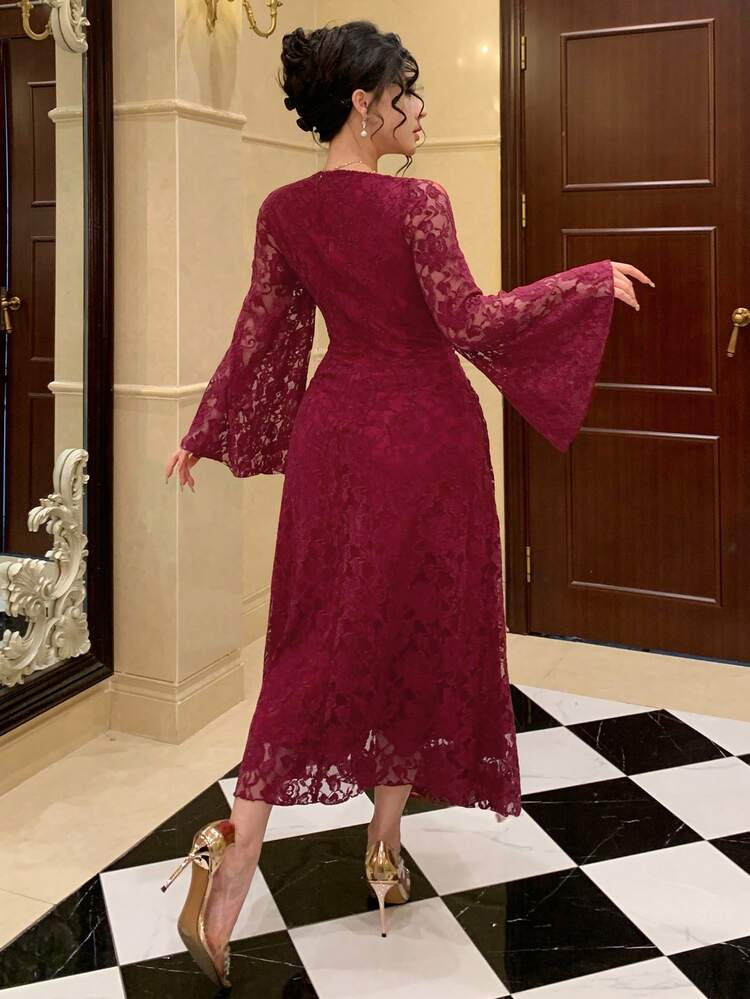 Women's Elegant Formal Mid-Length Dress
