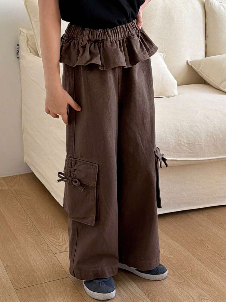 Tween Girls 2 In 1 Denim Pants