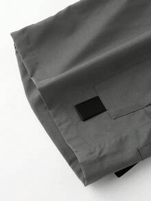 And Modern Work Shorts For Men Design With Multiple Angles For Practicality For Leisure, Sports And Outdoor Activities. - Grey - View 4