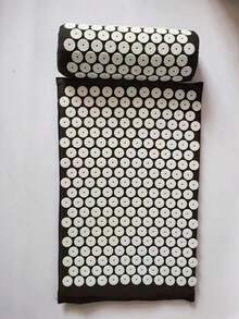 指压垫和枕头套装，单独购买垫子不含枕头，颈背肌肉按摩枕，肌肉放松，缓解坐骨神经痛和冥想瑜伽垫指压垫，穴位按摩枕，缓解颈背疼痛，放松肌肉，舒缓压力，男女皆宜。 - 彩色 - 查看 11