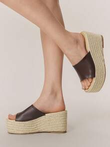 Styleloop Women Platforms & Wedge Sandals - dark brown - View 5