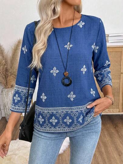 EMERY ROSE Blusa de verano para mujeres para vacaciones, salidas, conciertos de música country, blusa de verano linda