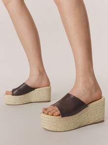 Styleloop Women Platforms & Wedge Sandals - dark brown - View 3