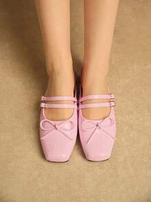 Rosivie 女士平底鞋 - 粉色 - 查看 2