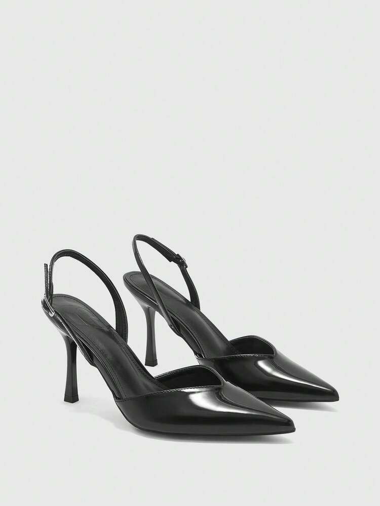 CUCCOO BIZCHIC Women Shoes Pointed Simple High Heels Versatile Daily Spring Shoes