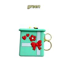 The Charm Of Creative Mixing And Matching - Four Square-Shaped Stress-Relief Keychain Pendants That Can Be Freely Matched With Handbags And Backpacks - Multicolor - View 9