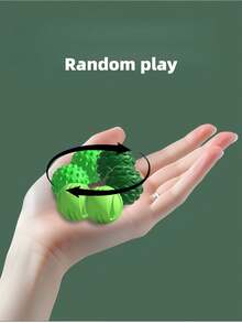 4/8PCS Magnetic Silicone Ball Set Textured Fidget Toys Assorted Colors Black Green Pink Purple Stress Relief For Office Classroom Company All Year Use - New model - View 2