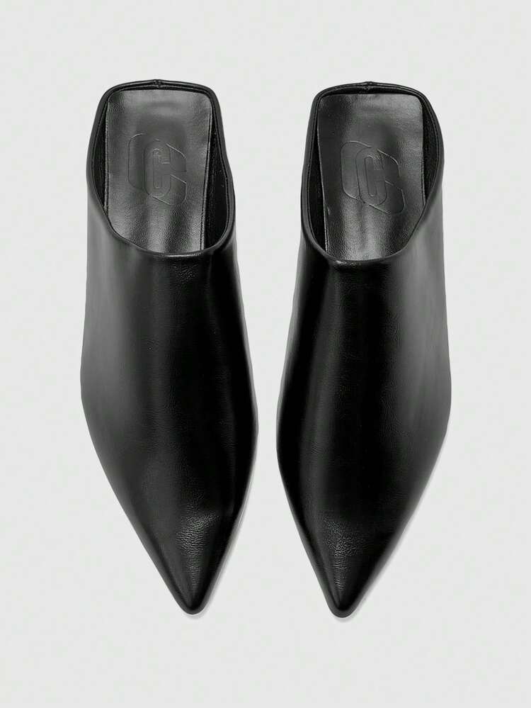 CUCCOO BIZCHIC Women Shoes Pointed Flat Shoes Classic Mule Shoes