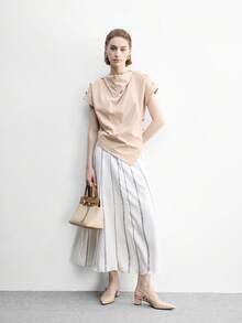CUCCOO BIZCHIC Giày sandal cao gót dành cho nữ - Màu be - Xem 5