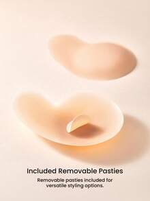 LUVLETTE 隐形亲肤自粘防下垂塑形提拉胸贴 - 杏色 - 查看 9