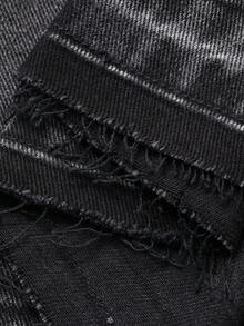 DAZY 2pcs/Set Tween Girls Denim Vest & Flare Jeans Outfit - Black - View 8