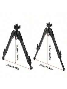 Chân máy ảnh Outdoor Tactical V9 tích hợp tre, đường kính 6 inch (15,24cm), mặt phẳng, bằng kim loại, có thể kéo dài. - Nhiều màu - Xem 3