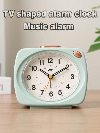 Sveglia e radio con funzioni multiple, funzione snooze, luce notturna e funzionamento silenzioso che non disturba il riposo o la lettura. È adatto per decorare camere da letto, comodini, uffici, soggiorni e dormitori degli studenti. Bello e ideale come regalo per gli studenti durante il periodo scolastico, questa sveglia è essenziale per la decorazione del dormitorio e il ritorno a scuola.
