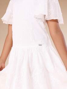 SUMWON Tween Girls Dresses - White - View 5