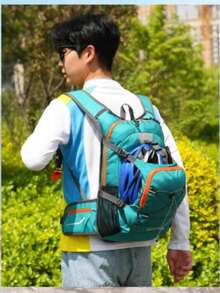 1pc Hydration Backpack Hiking Water Pack Backpack,Lightweight Hydro Pack Insulated Backpacks For Cycling Camping Climbing Biking Running Travel Bag - Multicolor - View 7