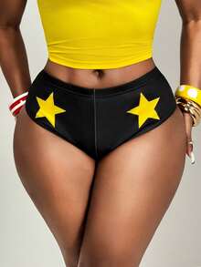 BamGleam Women's Summer Fashion Sexy Y2K-Inspired Low-Rise Micro Shorts - Multicolor - View 1