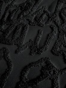 PAVTROS 男士街头风流行蜘蛛网和爱心3D刺绣“LOVE”3D刺绣连帽衫，适合户外音乐节、日常出行、朋友聚会、送给男友/老公的礼物、周年纪念礼物，粉色 - 黑色 - 查看 4