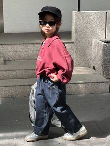 DAZY 男童牛仔裤 - 藍色 - 查看 4