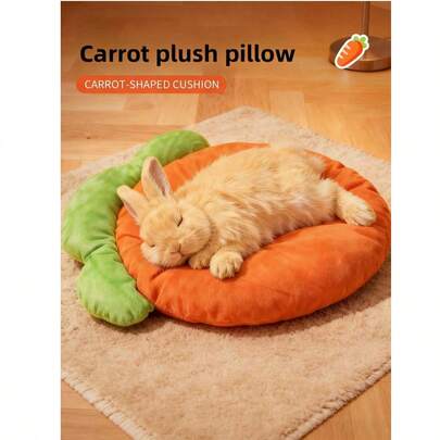 1 tấm thảm cho thú cưng, thảm ngủ cho thỏ, thảm ngủ ấm áp cho thỏ vào mùa đông, phù hợp cho các thú cưng nhỏ (như chuột hamster, thỏ, chuột lang) quanh năm.