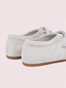 CUCCOO DOLLMOD 女士浅灰色日常旅行平底休闲时尚鞋 - 淺灰色 - 查看 4