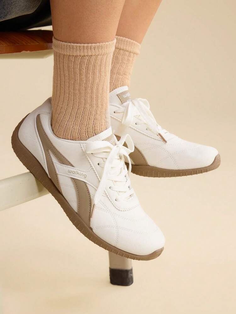 CUCCOO EASI Women's Flat-Bottomed Casual Versatile Sports Training Shoes