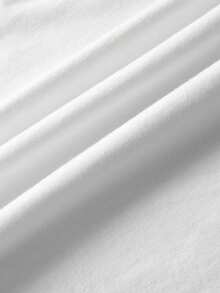 BATMAN X SHEIN Young Boy Casual Cartoon Pattern Round Neck Short Sleeve T-Shirt, Summer - White - View 6