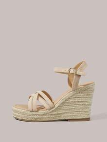 Styleloop Women Platforms & Wedge Sandals - Apricot - View 3