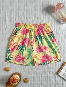Swim Lushoire Celana Renang Wanita Motif Bunga (Desain Motif Diacak), Hak Cipta Dibeli - MultiWarna - View 4