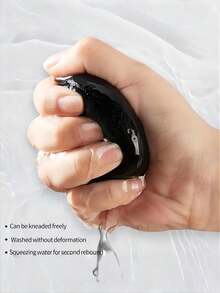 100pc Beauty Sponges, Cushion Puffs, Makeup Sponges, Face Wash Sponges, Makeup Sponges - Multicolor - View 5