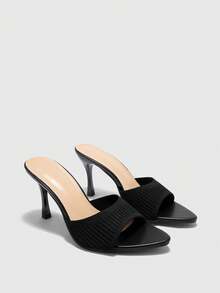 CUCCOO BASICS 女士高跟凉鞋 - 黑色 - 查看 5